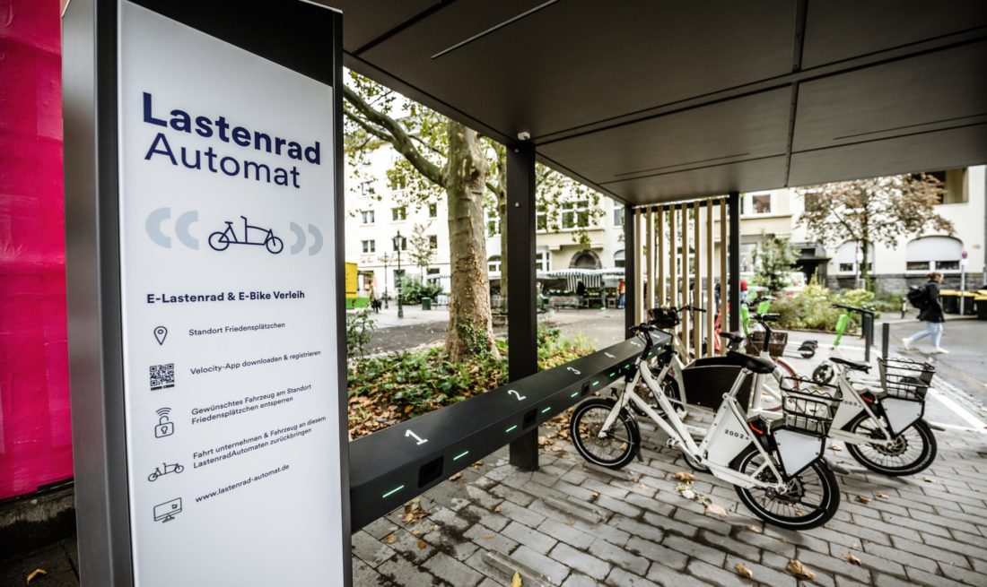 Mobilitätsstation Friedensplätzchen Düsseldorf