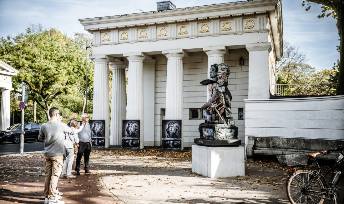 Markus Lüpertz Schumann-Denkmal "A Danse Ë Deux"