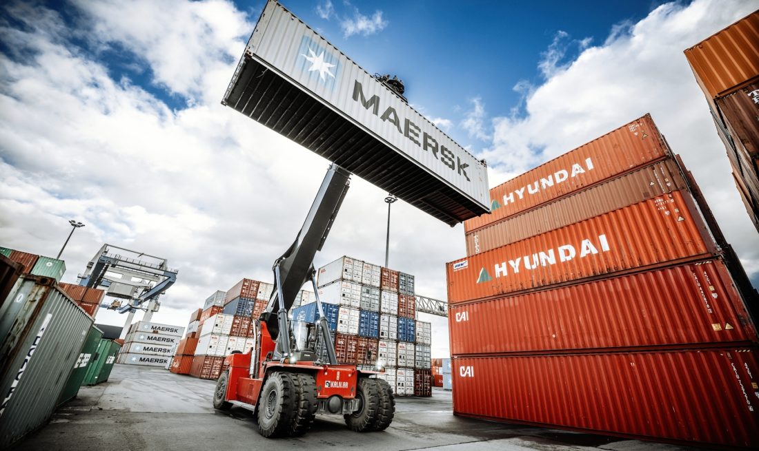 Containerhafen Düsseldorf