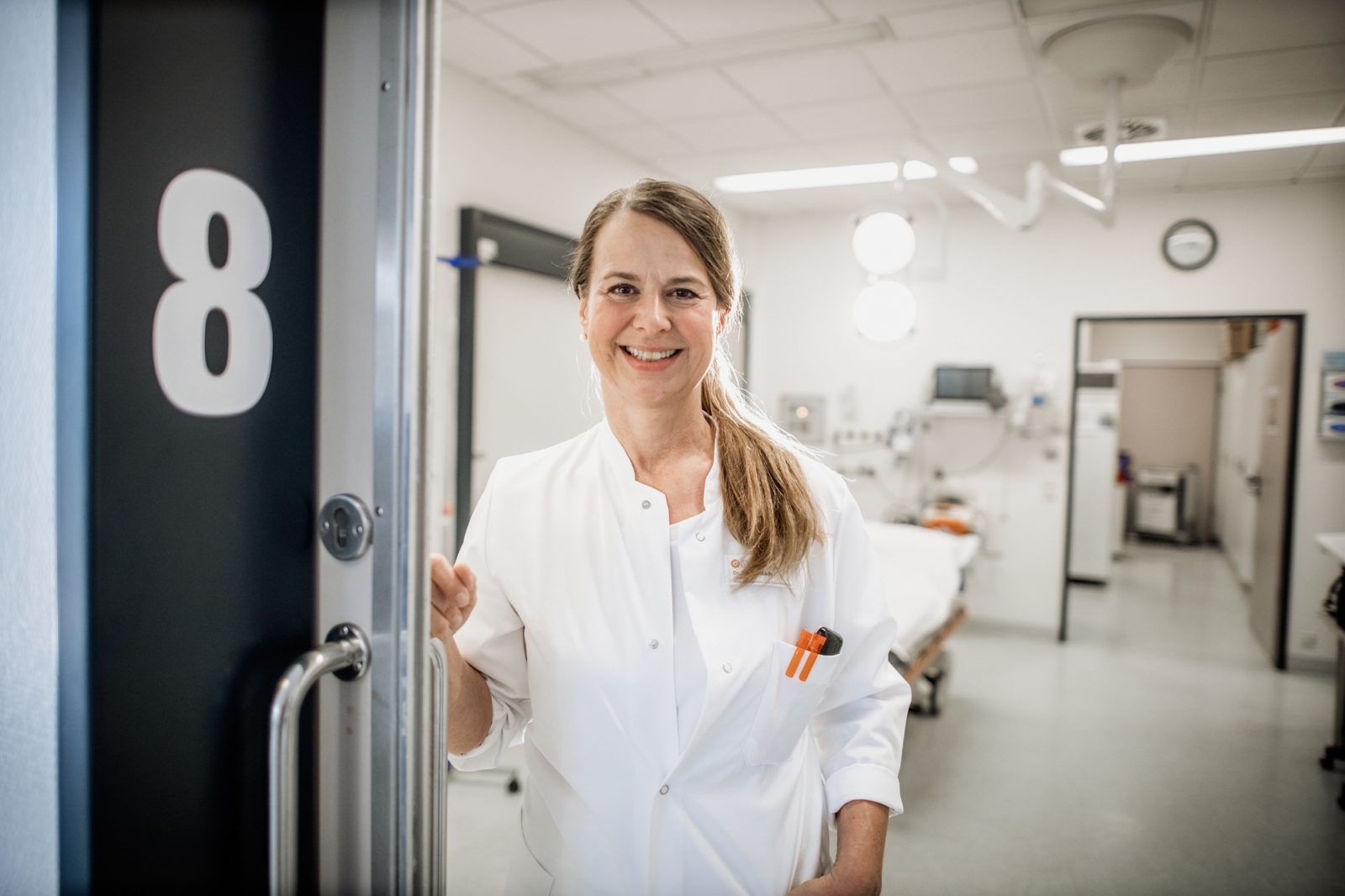 Katja Staade ist Viszeralchirurgin an der Schön-Klinik in Düsseldorf-Heerdt. Foto: Andreas Endermann
