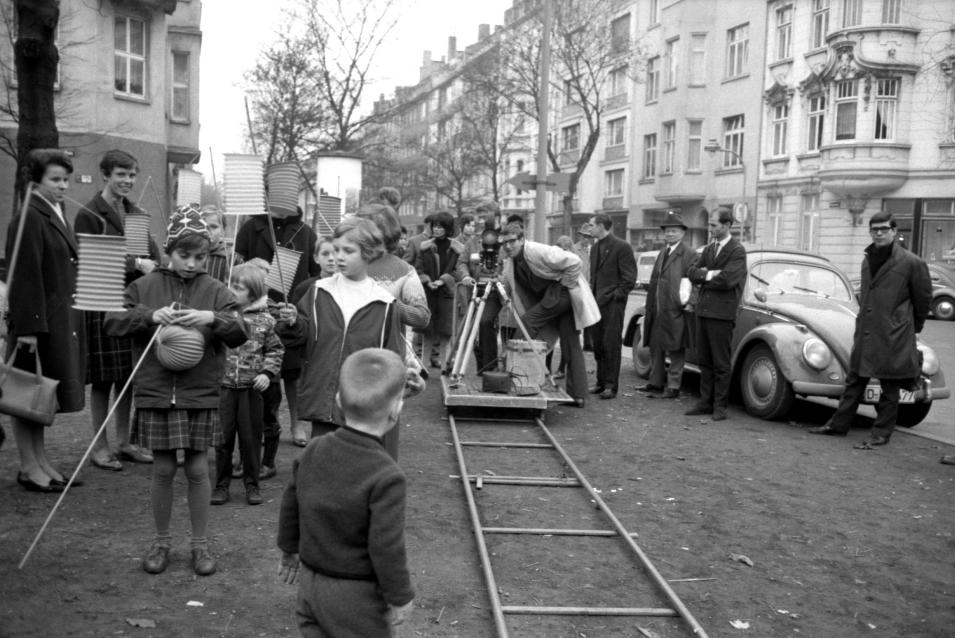 Dreharbeiten "Schonzeit für Füchse" Fürstenplatz Düsseldorf