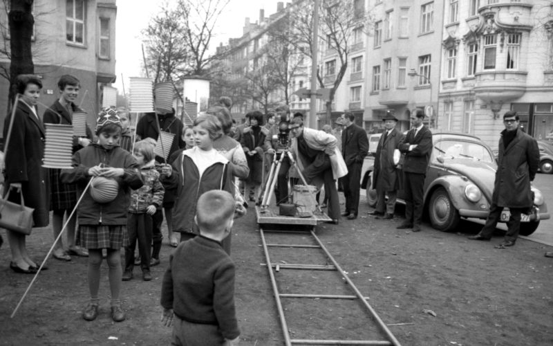 Dreharbeiten "Schonzeit für Füchse" Fürstenplatz Düsseldorf