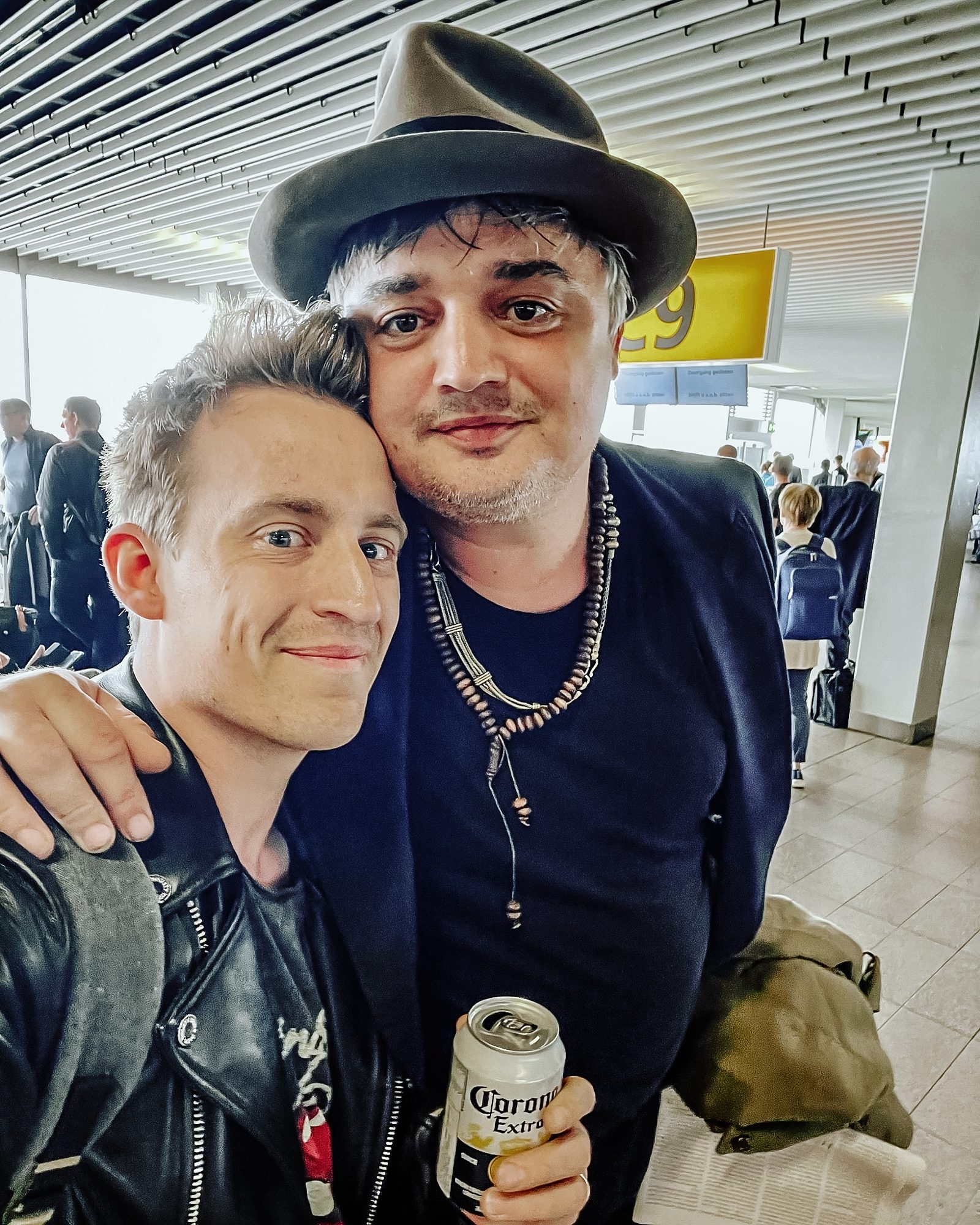 Florian Reith und Pete Doherty