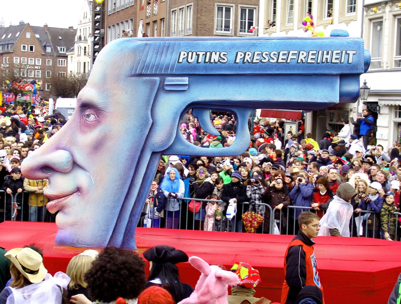 Jacques Tilly Mottowagen Putin
