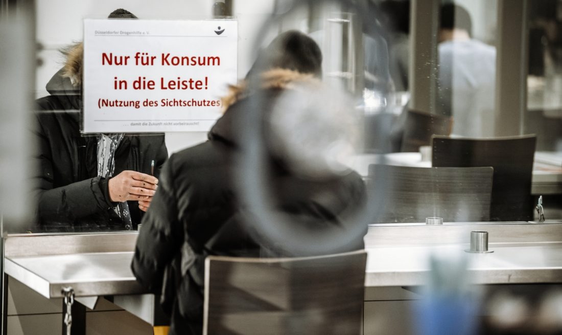 Drogenkonsumraum der Drogenhilfe Düsseldorf