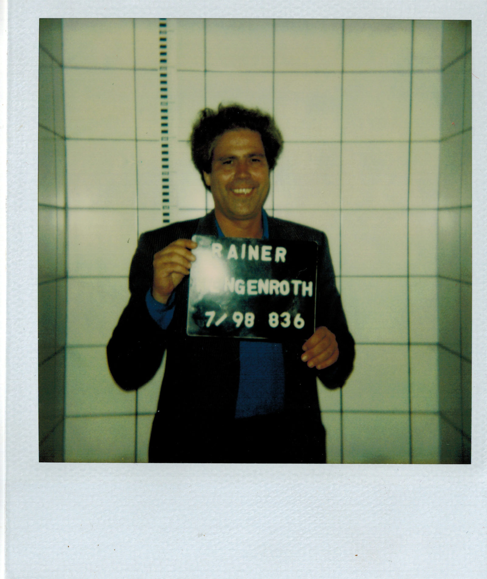 Rainer Wengenroth im Club 1848 Polaroid26042023
