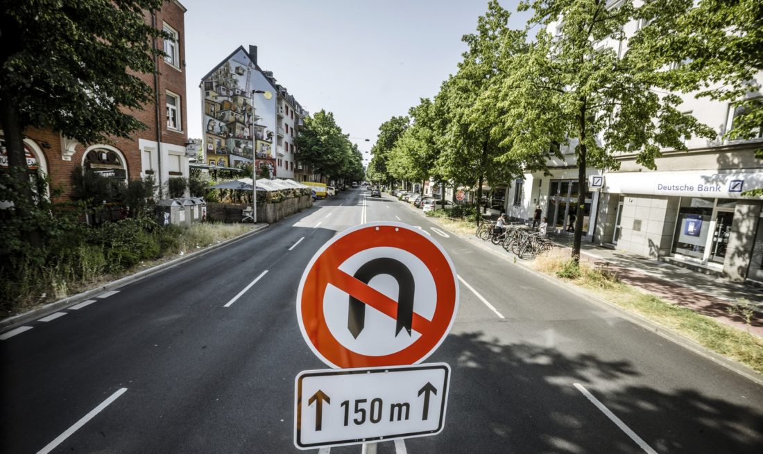 Merowingerstraße in Düsseldorf-Bilk