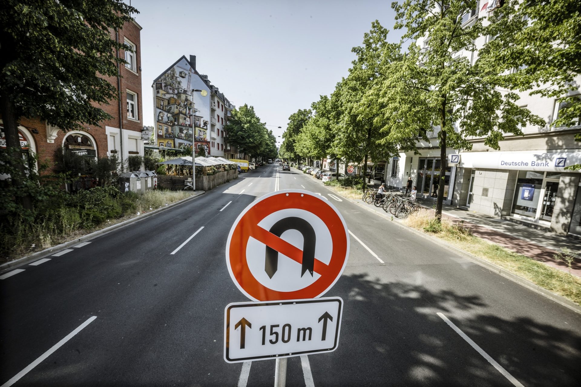 Merowingerstraße in Düsseldorf-Bilk