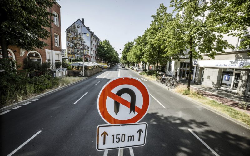 Merowingerstraße in Düsseldorf-Bilk