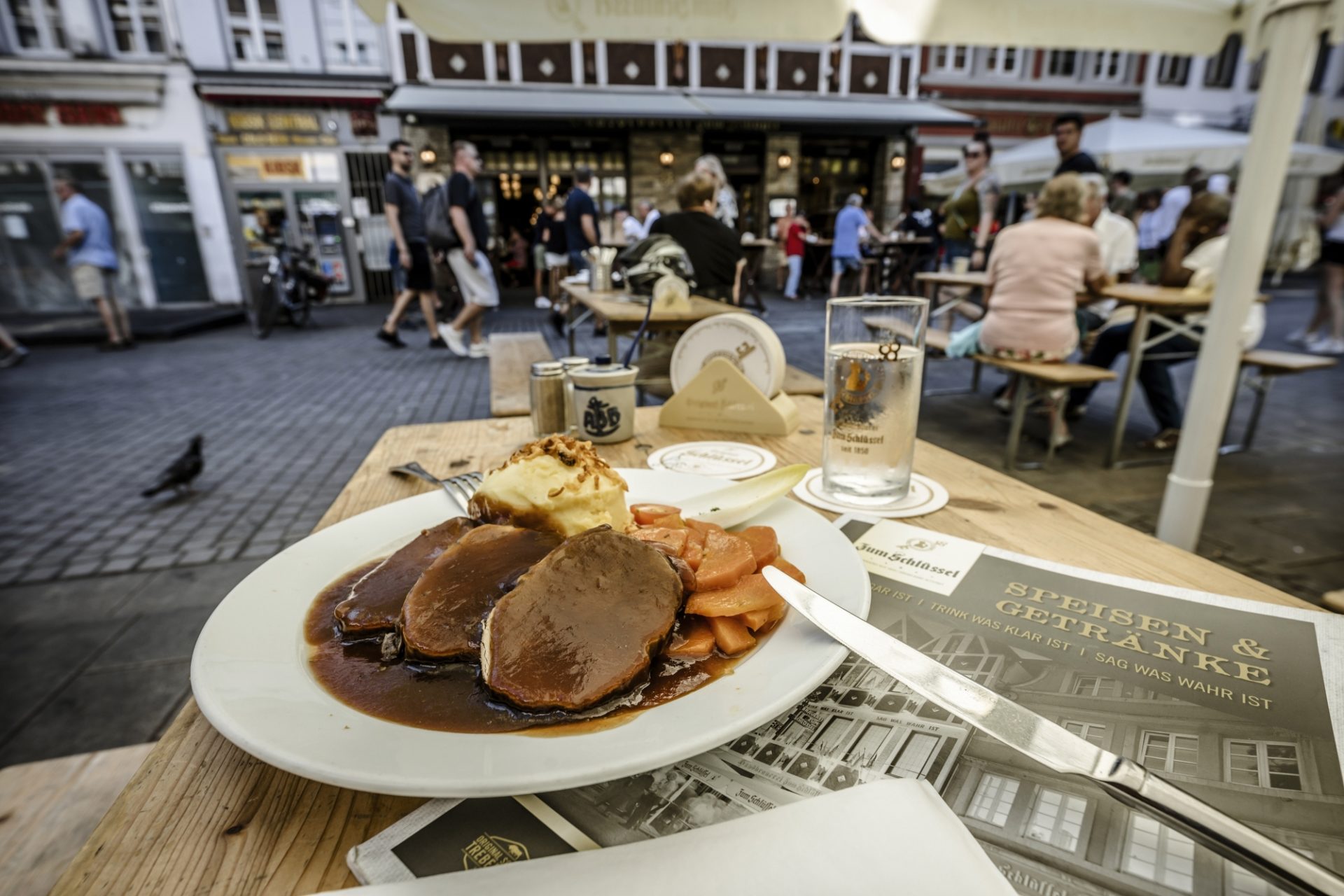Speisen, die selten in Düsseldorfer Hausbrauereien bestellt werden