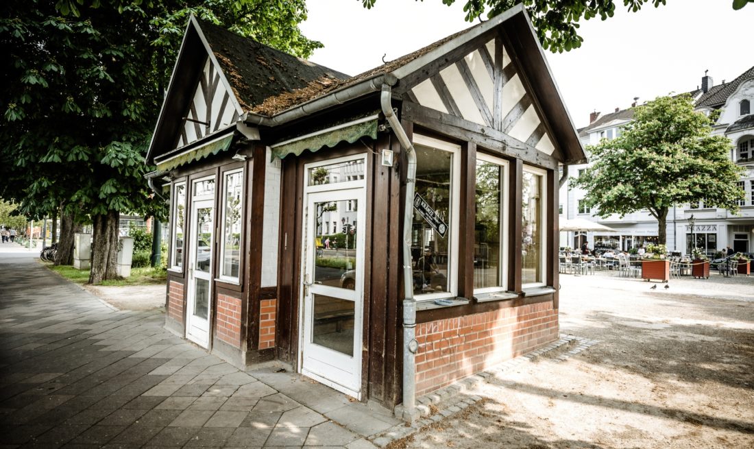 Blumenhäuschen am Barbarossaplatz