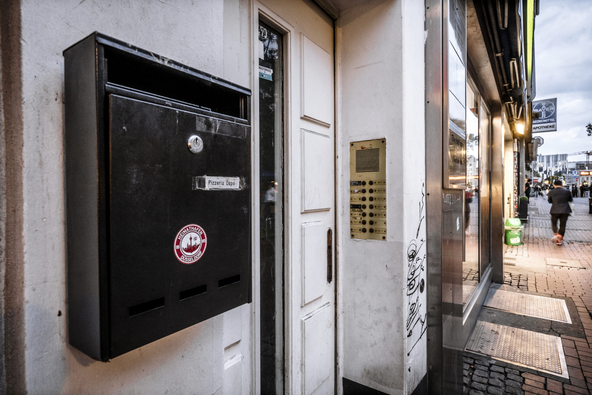 Leerstand an Wohnungen in der Düsseldorfer Altstadt