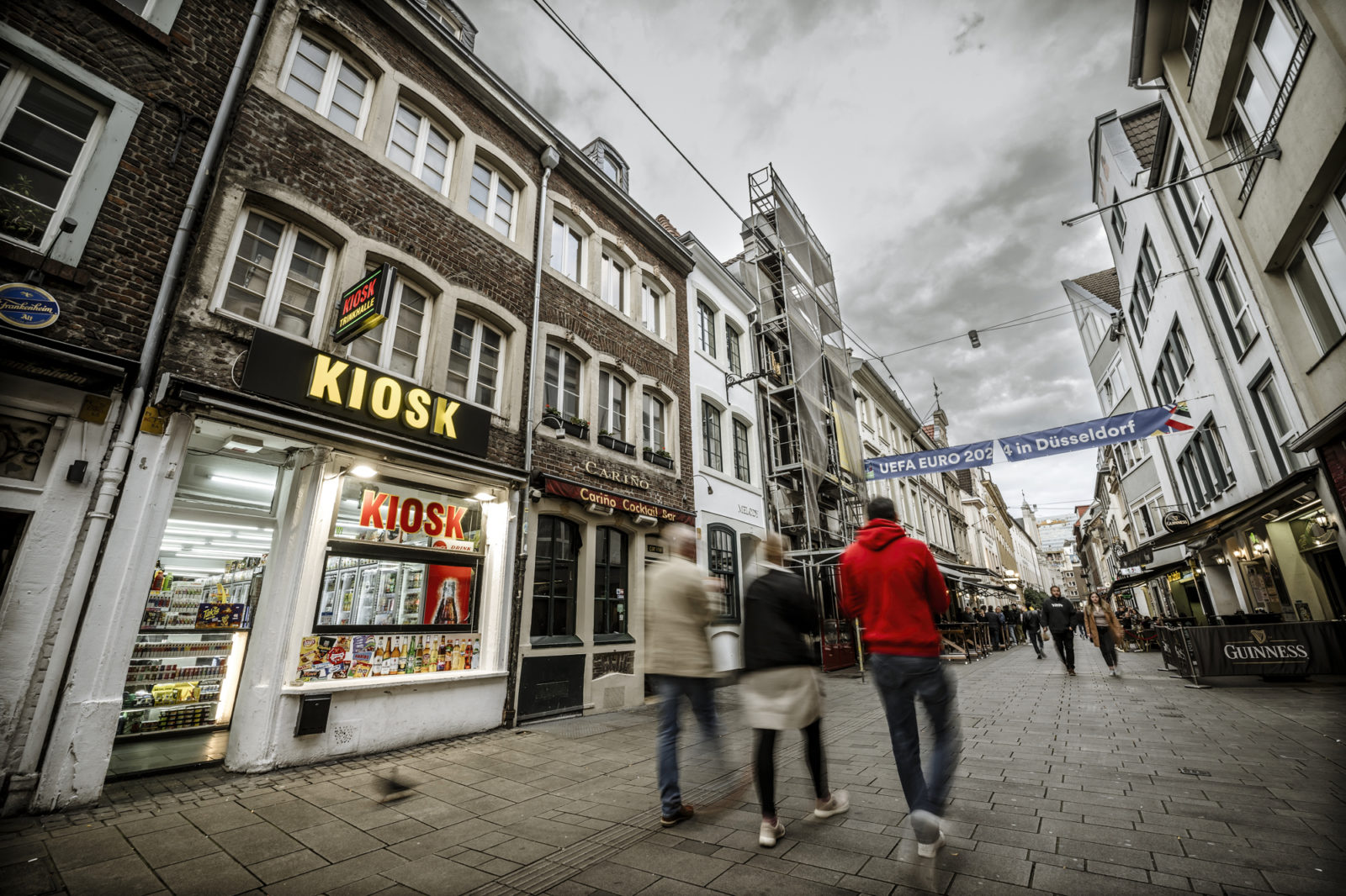 Leerstand an Wohnungen in der Düsseldorfer Altstadt