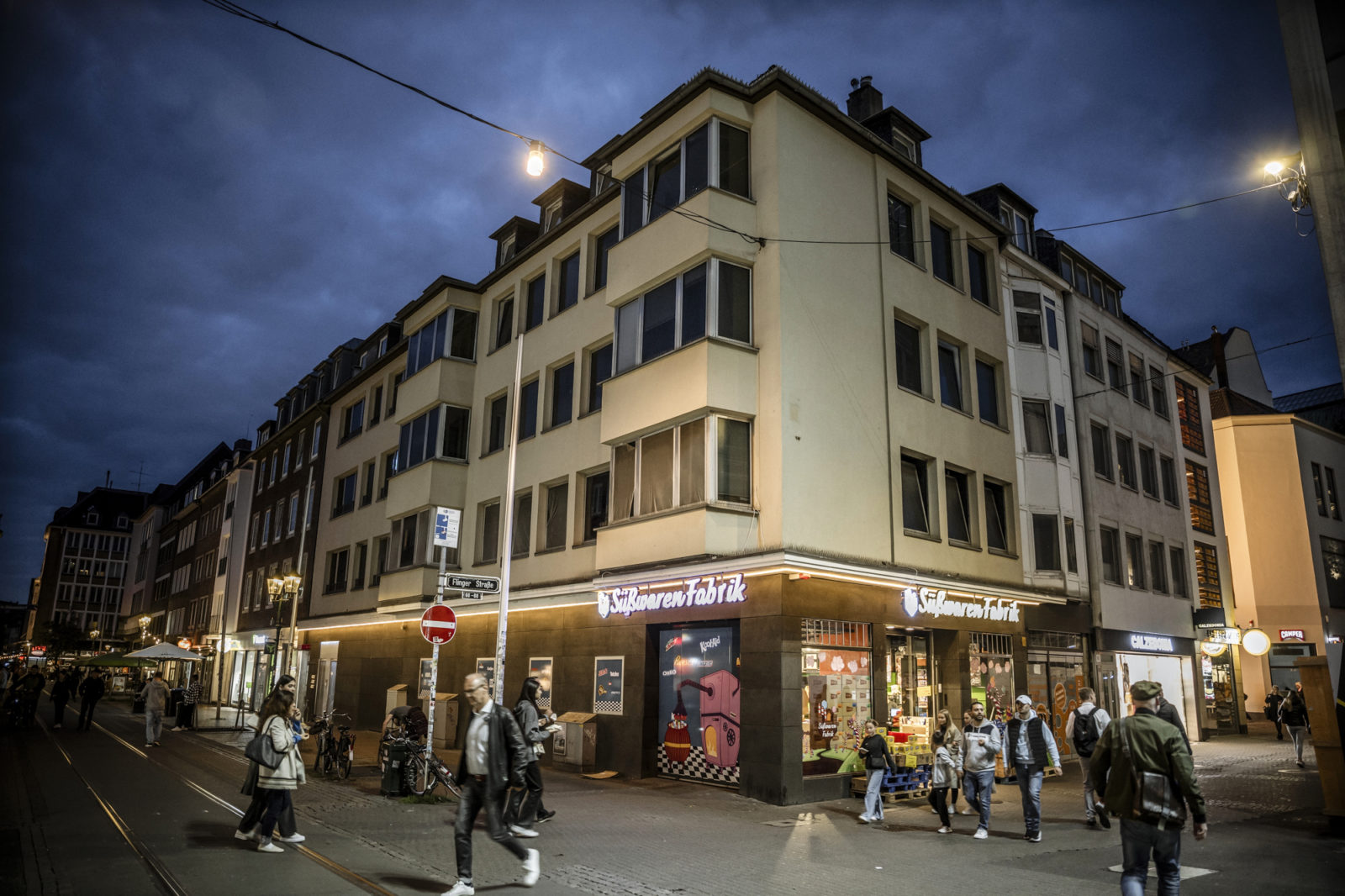 Leerstand an Wohnungen in der Düsseldorfer Altstadt
