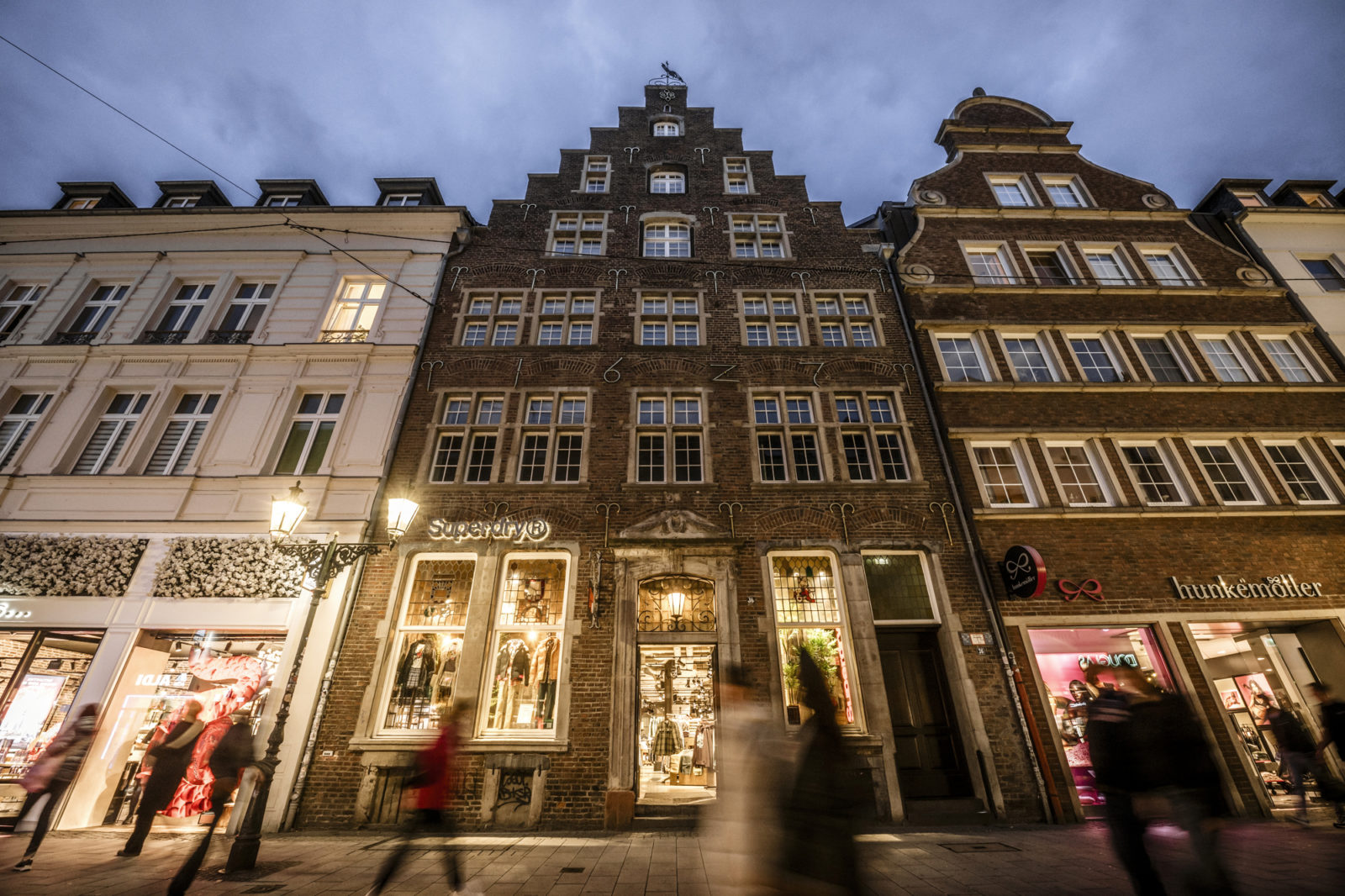 Leerstand an Wohnungen in der Düsseldorfer Altstadt