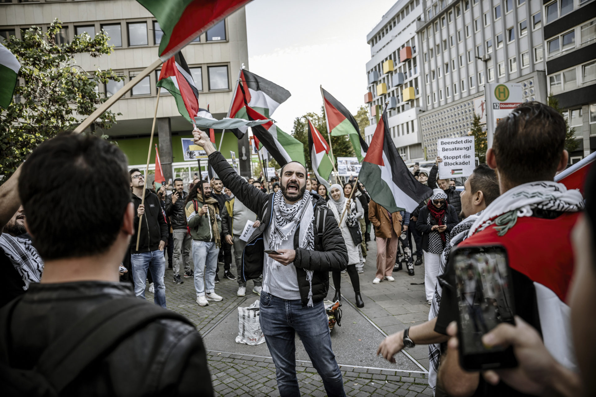 Pro-Palästina Demonstration
