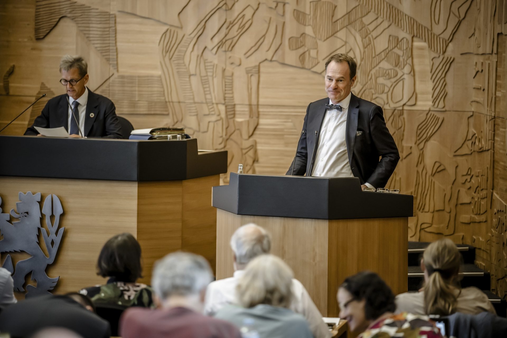 Oberbürgermeister Stephan Keller in der Ratssitzung