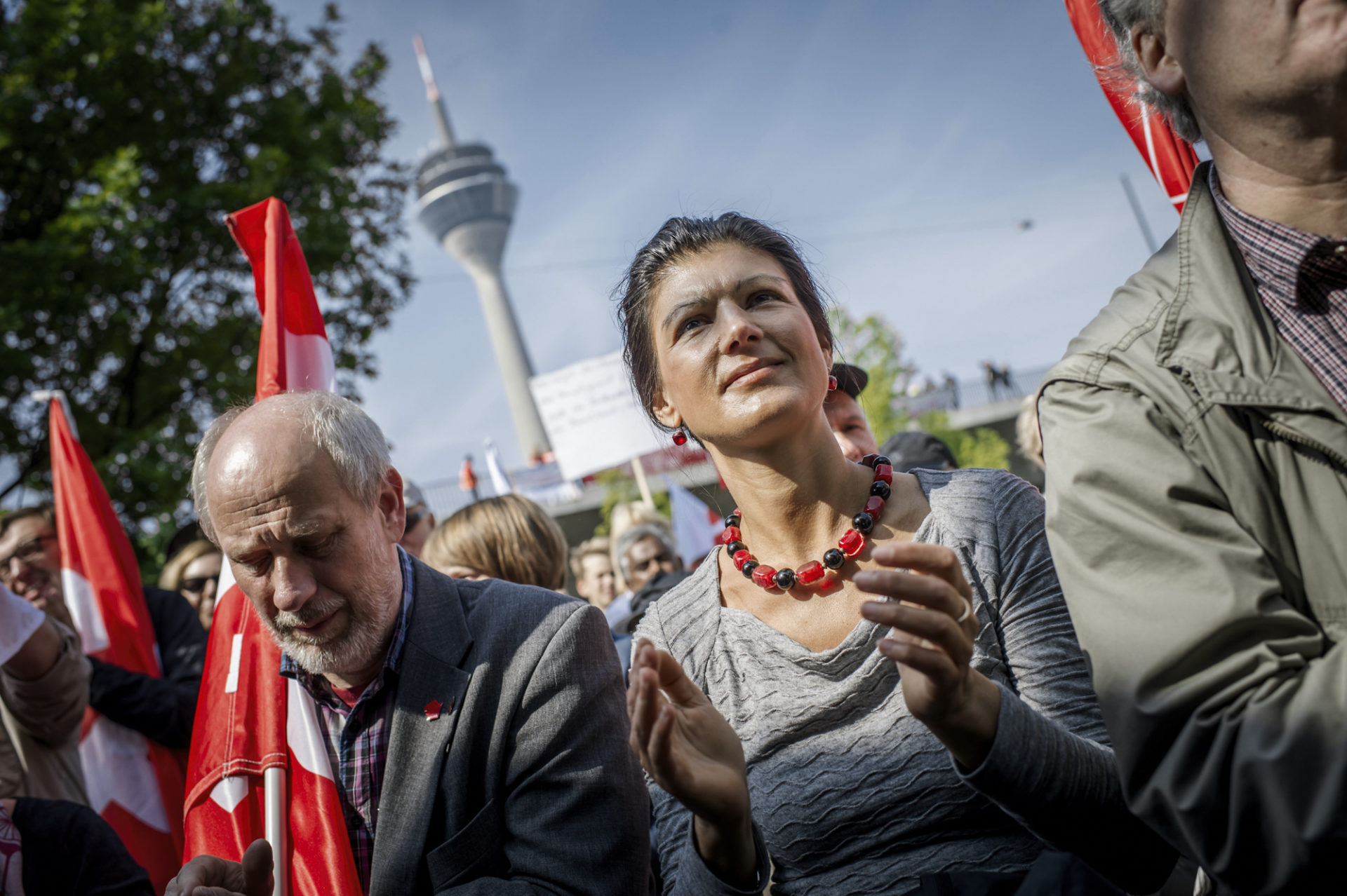 Sahra Wagenknecht in Düsseldorf