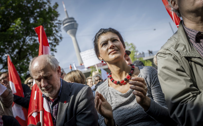 Sahra Wagenknecht in Düsseldorf