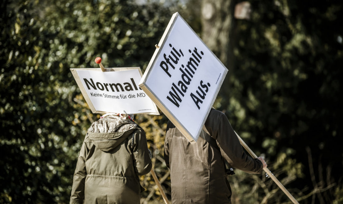 Demonstration Solidaritt mit der Ukraine