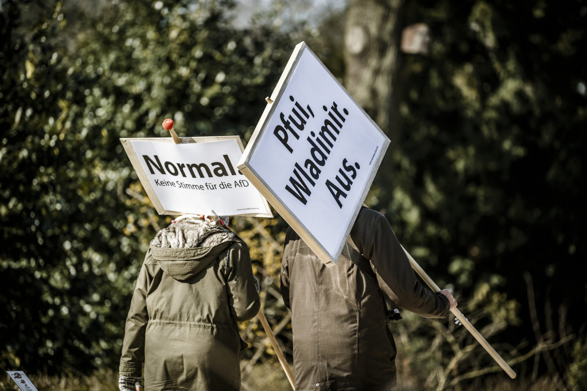 Demonstration Solidaritt mit der Ukraine