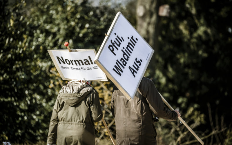 Demonstration Solidaritt mit der Ukraine