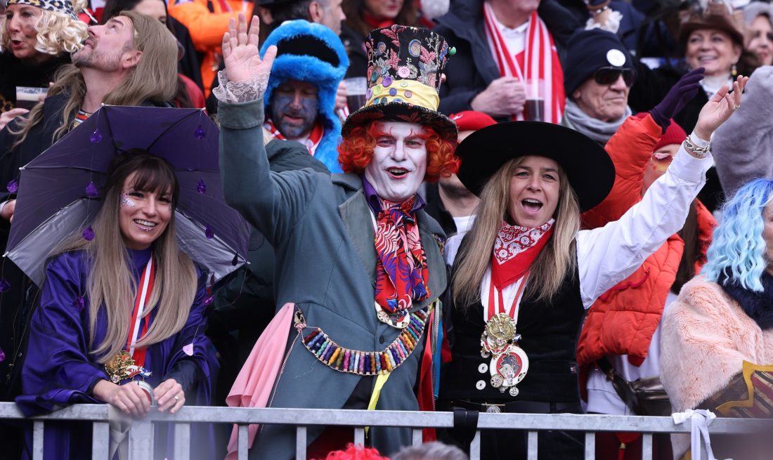 Rosenmontag in Düsseldorf 2024