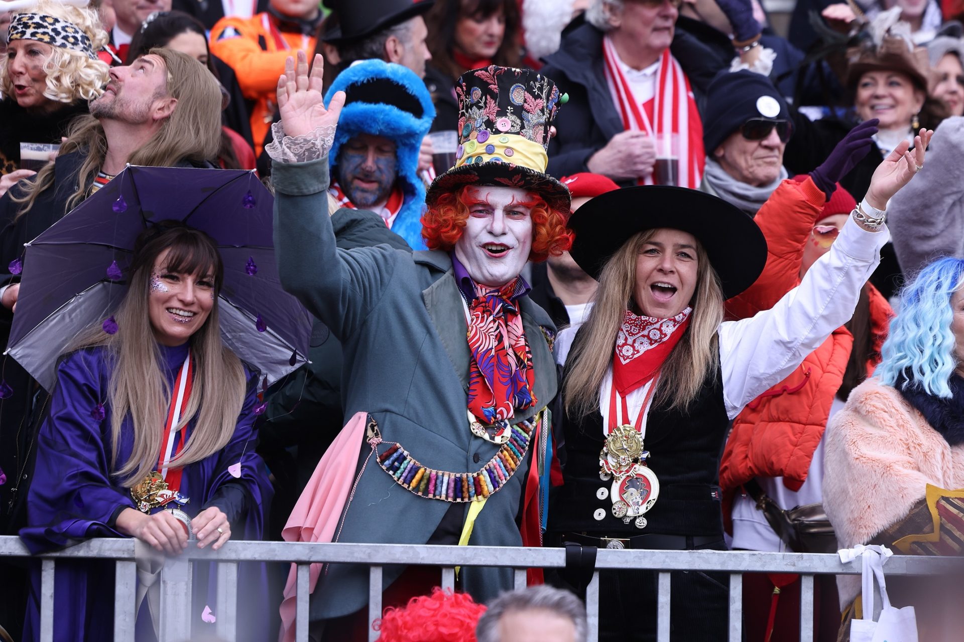 Rosenmontag in Düsseldorf 2024