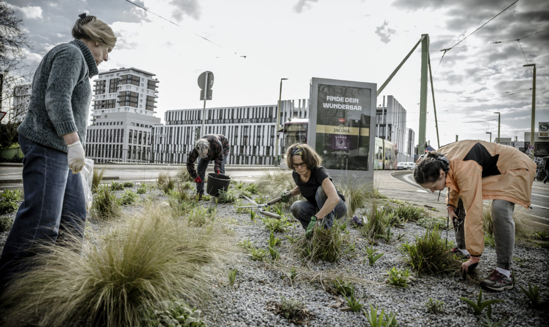 Initiative Platzgrün in Düsseldorf