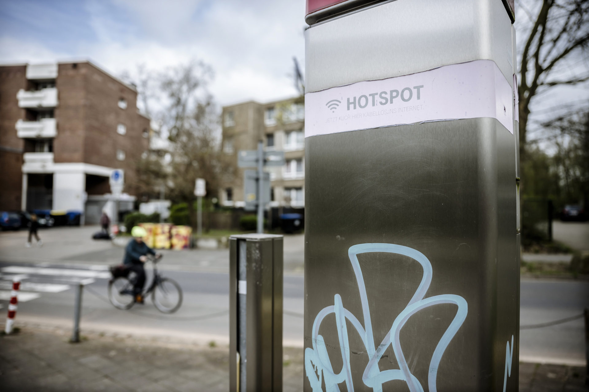 Düsseldorf-Garath im Bereich Anne-Frank-Haus