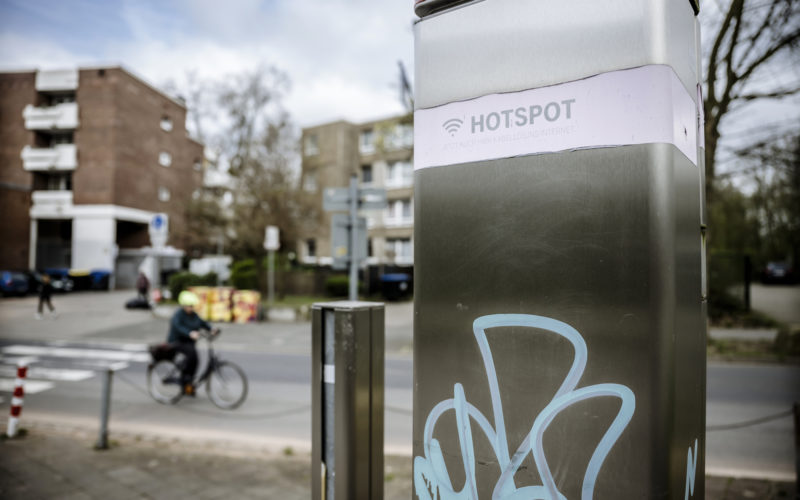 Düsseldorf-Garath im Bereich Anne-Frank-Haus