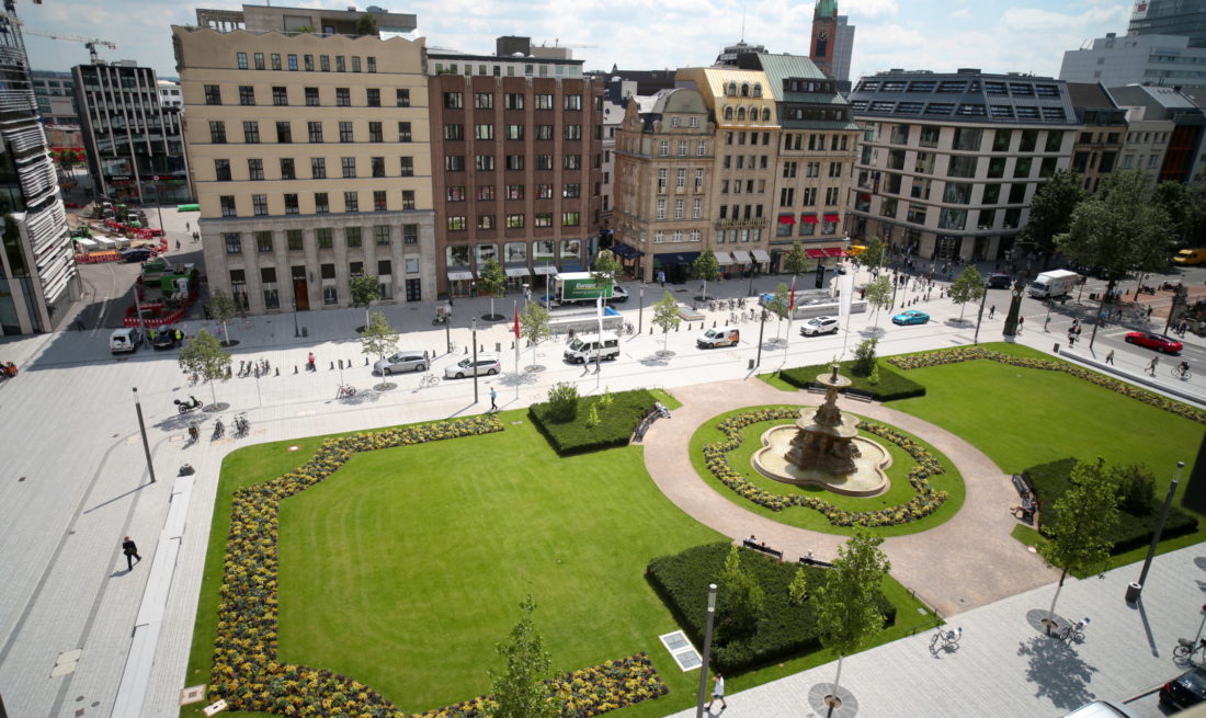 Corneliusplatz in Düsseldorf