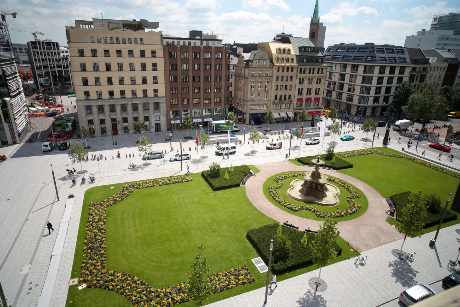 Corneliusplatz in Düsseldorf