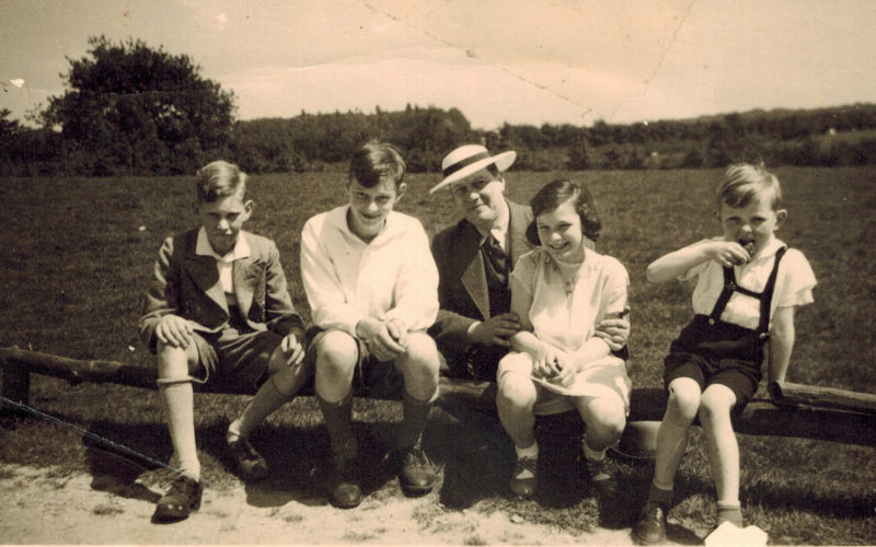 1930er Heidenheims Familienausflug