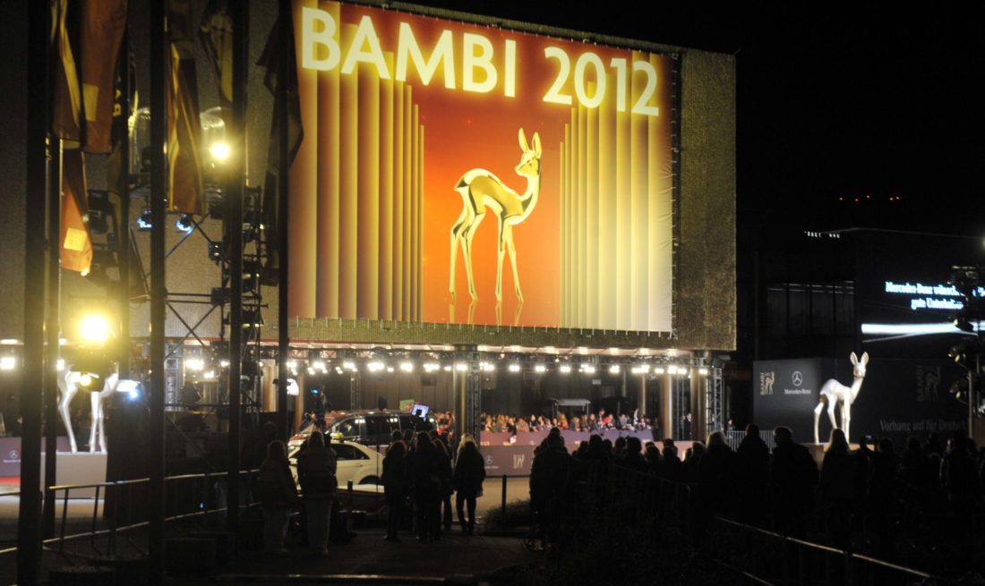 Bambi-Verleihung 2012 in Düsseldorf