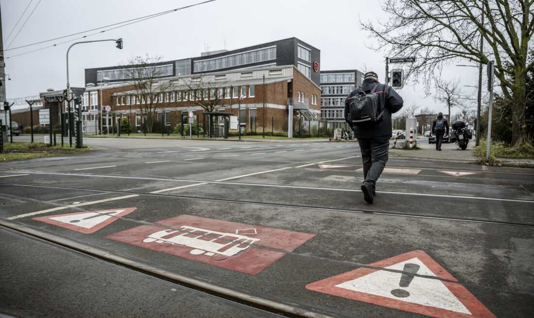 Rheinbahn Zentrale in Düsseldorf Lierenfeld