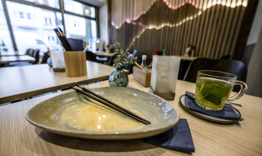 Restaurant LêVy an der Hüttenstraße in Düsseldorf Friedrichstadt