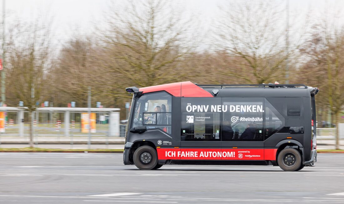 Autonomer Rheinbahnbus
