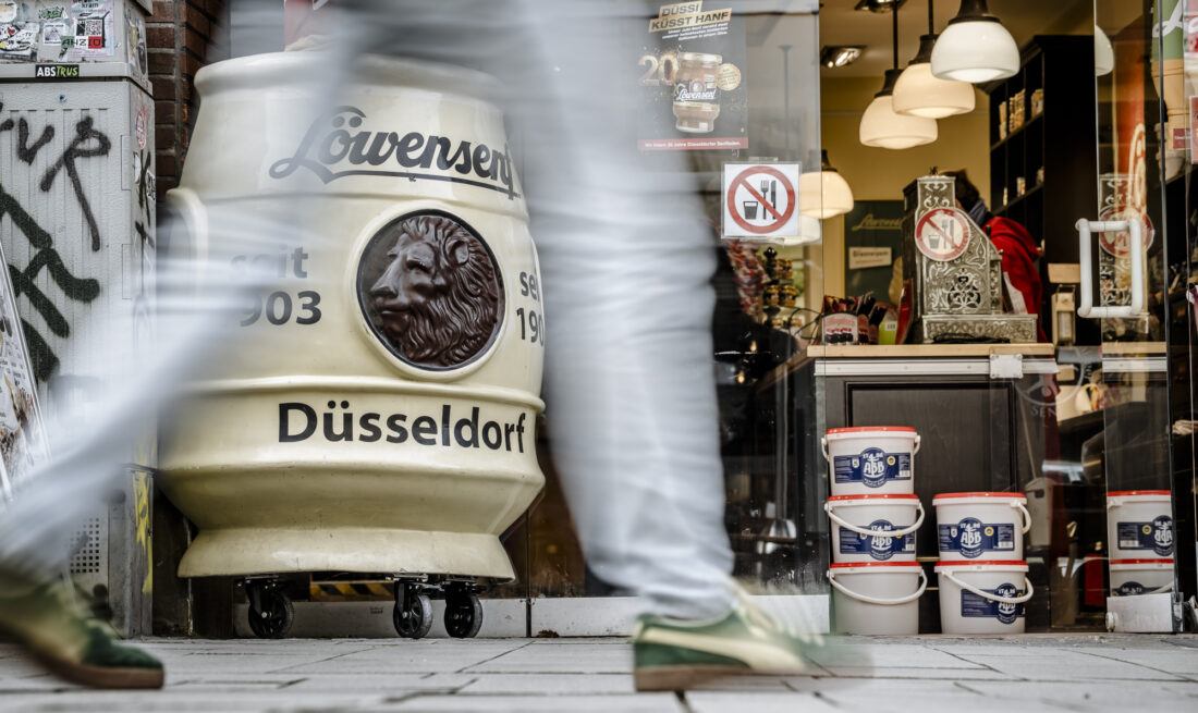 Löwensenf, Düsseldorfer Löwensenfladen, Berger Str. 29 Foto: Andreas Endermann