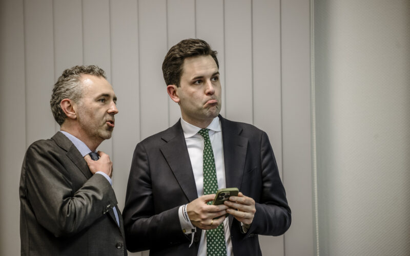 Thomas Jarzombek und Johannes Winkel von der CDU Düsseldorf