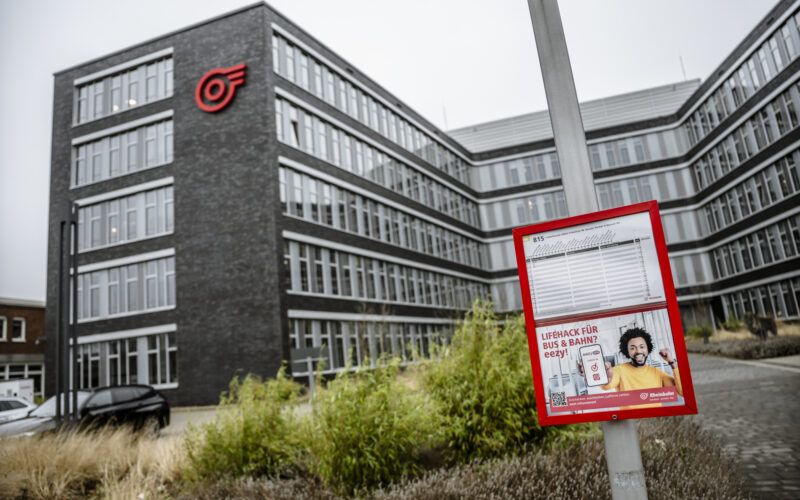 Rheinbahn-Zentrale in Düsseldorf Lierenfeld