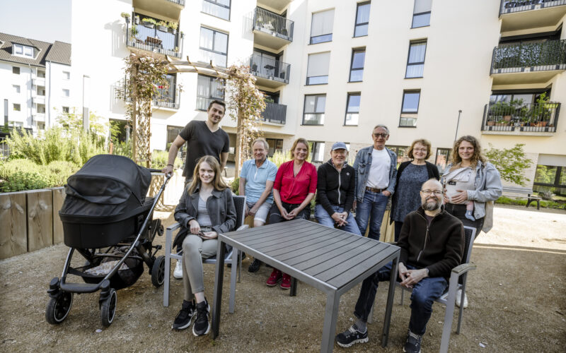 Mehrgenerationenwohnen an der Benrodestraße in Düsseldorf Benrath