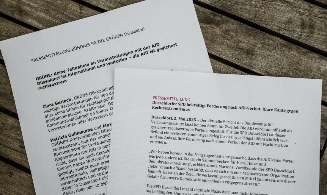 Pressemitteilungen Die Grünen und SPD Düsseldorf