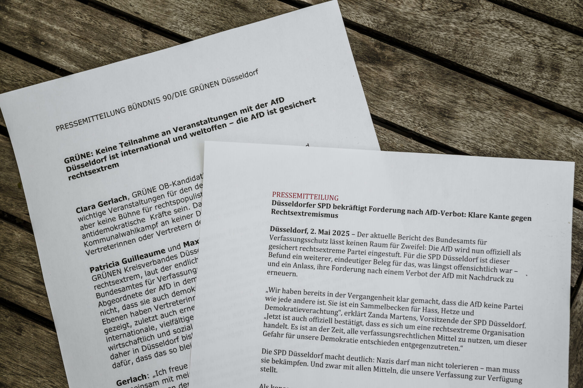 Pressemitteilungen Die Grünen und SPD Düsseldorf