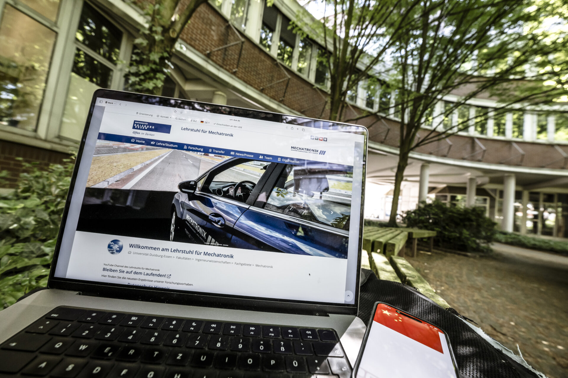 Lehrstuhl für Mechatronik der Universität Duisburg-Essen