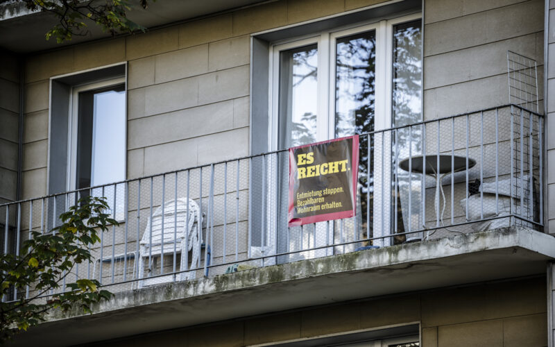 Besetzte Häuser Bankstraße