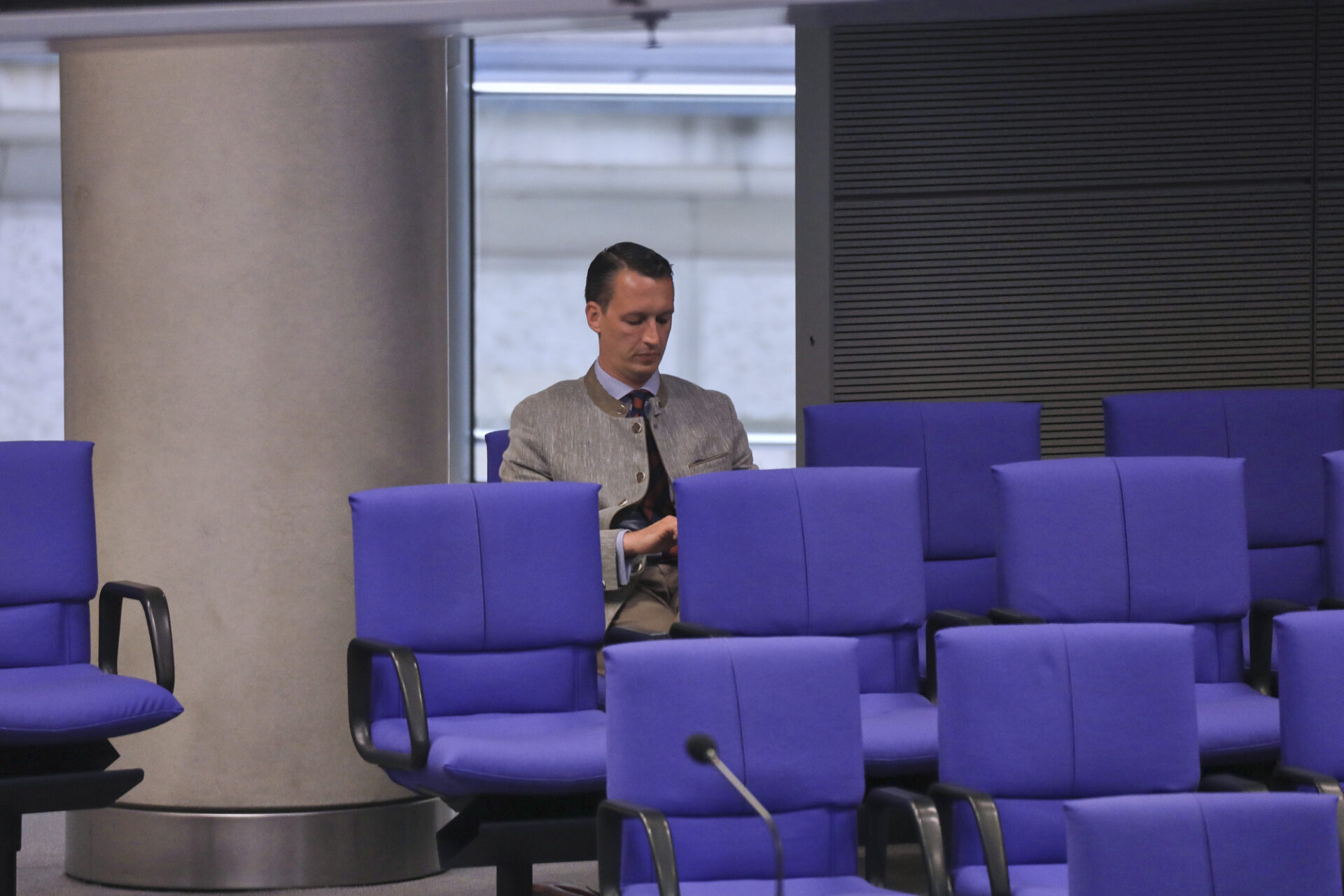 Matthias Helferich, AfD am 04.06.2025, Deutscher Bundestag, 9. Bundestagssitzung, BerlinFoto: IMAGO