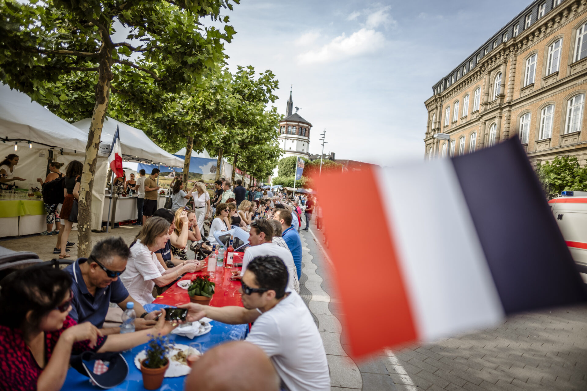 Frankreichfest 2017, Rheinpromenade, Destination Düsseldorf

Foto: Andreas Endermann
