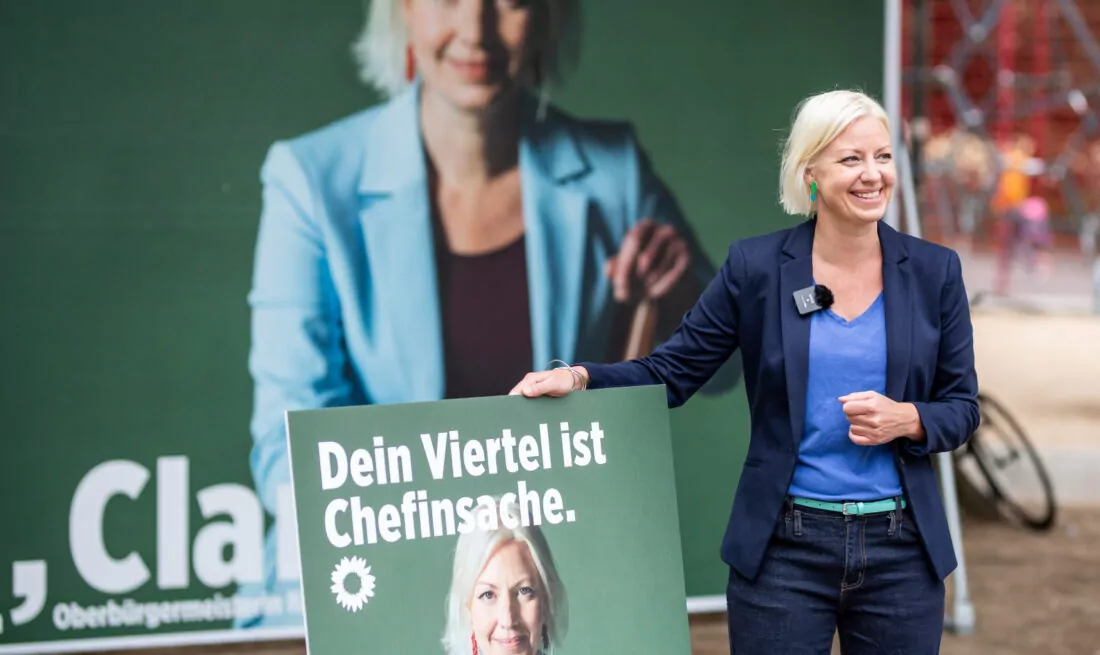 Clara Gerlach OB-Kandidatin der Grünen in Düsseldorf
