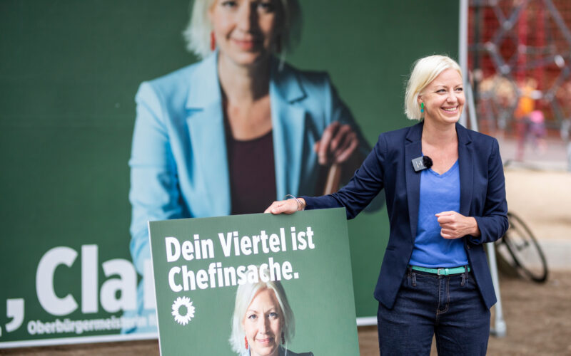 Clara Gerlach OB-Kandidatin der Grünen in Düsseldorf